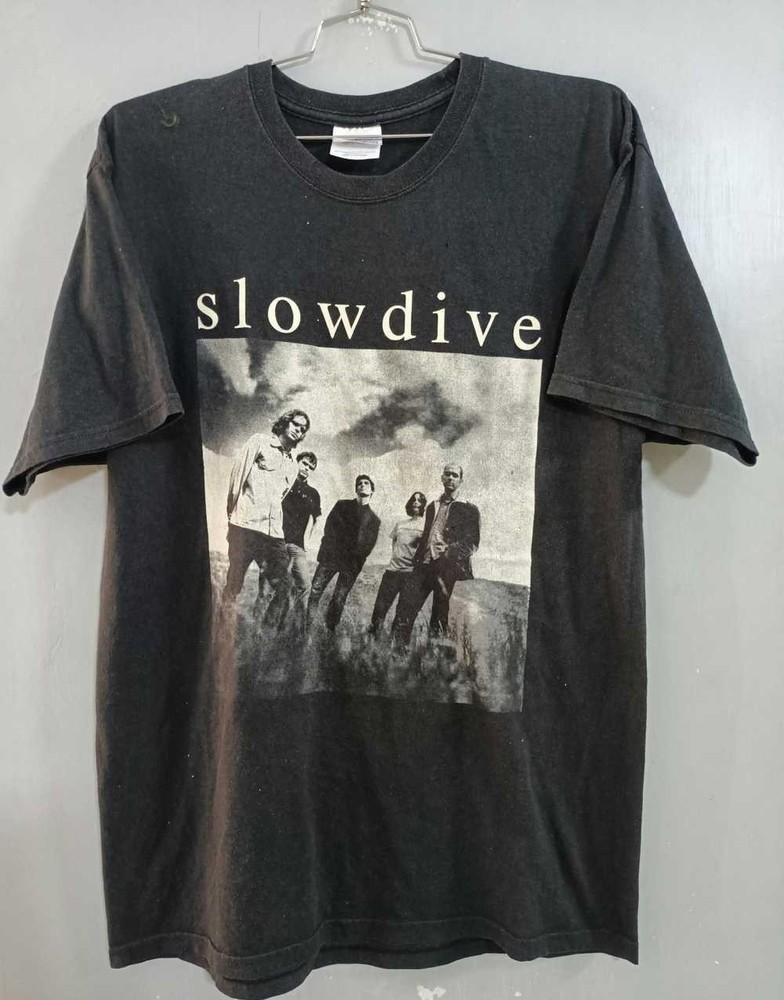 Slowdive Band Just a Day Music Ablum Black Tshirt S to 5XL NZL708 Unisex T-Shirt XXXL