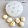 Reusable 3D Nut Silicone Mold Heat Resistant Chocolate Baking Mold Fondant Cake Mold  DIY Craft