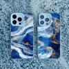 Ocean Waves Sea Water Creative Phone Case For iPhone Case 16 15 14 Pro Max Plus 13 Mini 12 11 Pro Max Shockproof Laser Covers