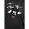 Disney Mens Italian Mickey Mouse Fireworks New Year Hoodie