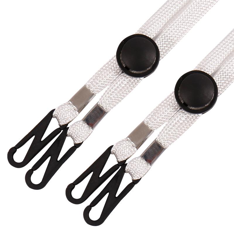 Adjustable Windproof Hat Cord with Mask Lanyard
