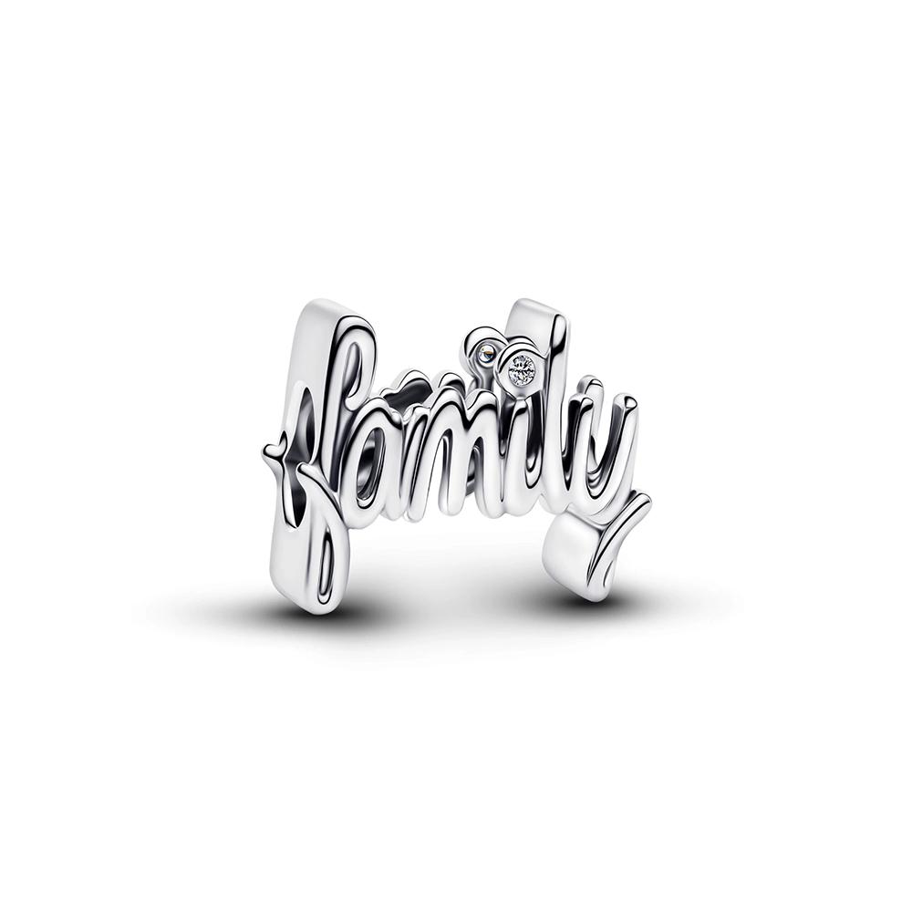 

Charming Copper Warm Heart-Shaped Family Love Beaded Bracelet Necklace For Women Luxury Diy Jewelry Exquisite Holiday Gift