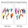 7 pcs Pet Cat Teaser Dangler Toy Rod Stick Feather Replacement Head Cats Supplies