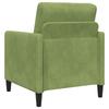 Sofa Set with Storage 2 pcs Light Green Polyester