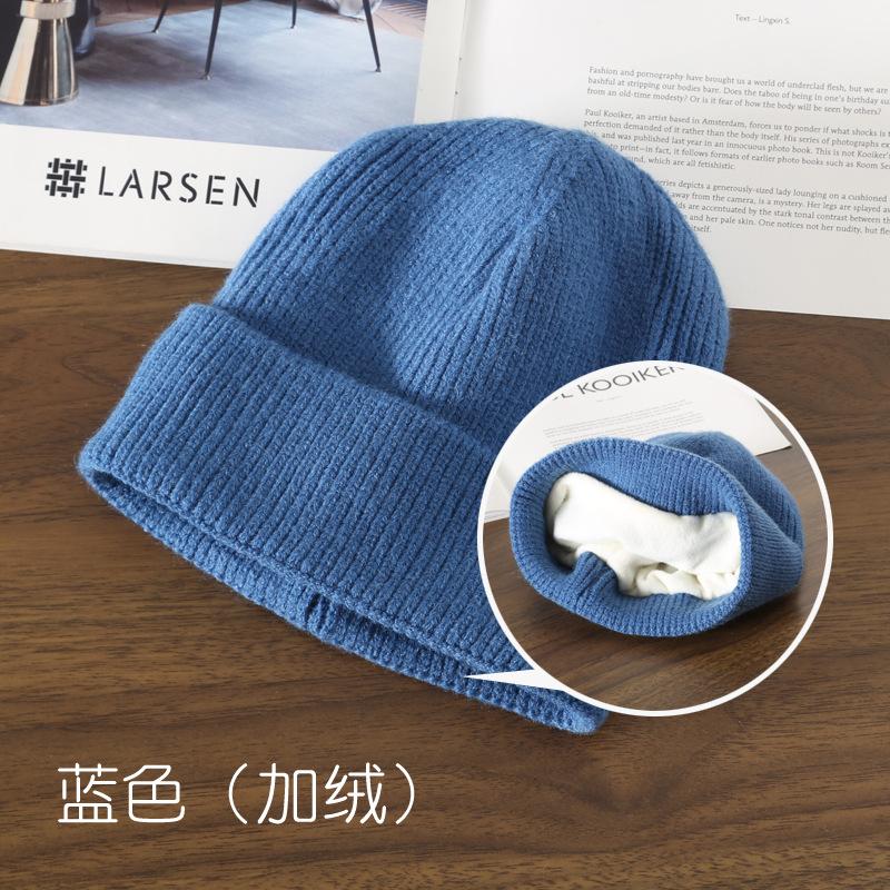 Warm Knitted Hat Beanie Hat Unisex Warm Winter Cuffed Skull Cap for Outdoor Casual Cold Weather Caps