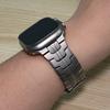 Titanium Wristband for Apple Watch Series 10 46mm Ultra 49mm Strap Luxury Titanium Link Bracelet for Iwatch 9 8 7 6 5 45mm 44mm