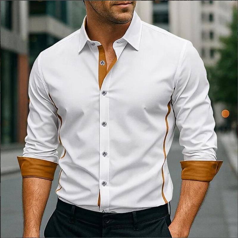 Luxury Shirt 3D Flower Printed Shirt Men's Fashion Shirt Men's Flap Collar Shirt Beach Menswear Business