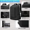 Business Backpack for 2025 Expandable Large Inch PC USB Charging Laptop For Business Black [FENRUIEN] Men, Latest, Multifunctional, Gusset,