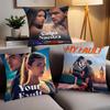 Spanish Love Tv M-My F-Fault Pillow Case Office Cushions Suitable For Sofa Car Bedroom Decorative Cushion Cover