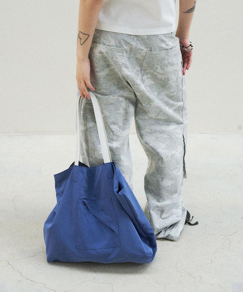 Slowacid Viscose Blend Reversible City Bag [Black]