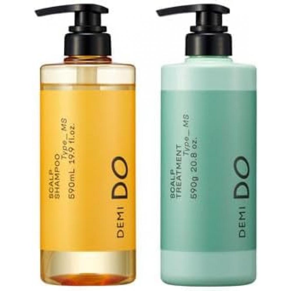 

Unbranded Demi Cosmetics DEMI DO Scalp Shampoo Type MS 590ml Treatment Type MS 590g Set