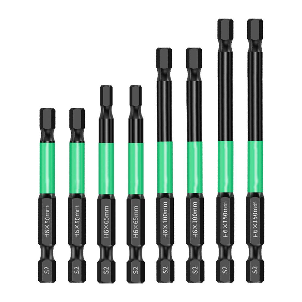 1/1 Inch Hex Magnetic Screwdriver Bit 11mm Alloy Steel Repair Tool For Screwdrivers Electric Screwdrivers Hand Drill