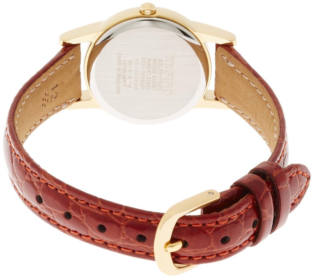Citizen Legno Solar Tech Watch with Red Women's Strap, KH4-823-90,