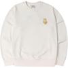 MLB Heart 24FW Sweatshirt Unisex Cream 3AMTH9144-50CRS