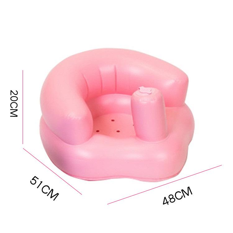 Inflatable Baby Safety Seat and Anti-Fall Learning Sofa