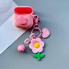 Suitable for AirPods pro1 wireless bluetooth headset case apple 1 flower cartoon 1/1 silicone soft case