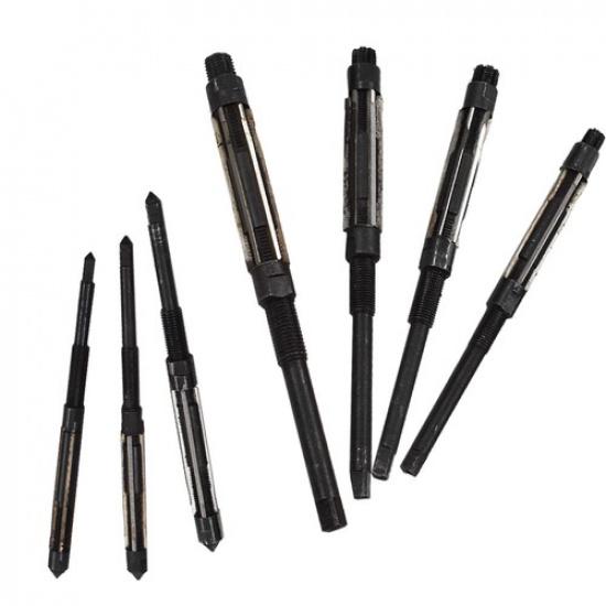 

7 Pieces Adjustable Hand Reamers Set 8/A to 2/A Size 1/4 -15/32” HSS