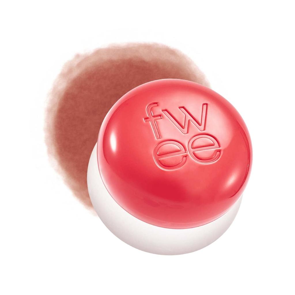FWEE Lip & Cheek Blurry Pudding Pot, CR01 Deer, 5g (0.17oz)