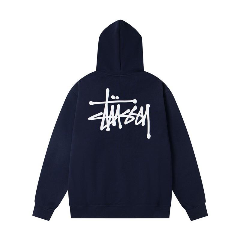 Unisex hettegenser med glidelås og trykkdesign Oversized passform Høst Kasualklær Tenåringer Voksne