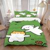 3pcs Cute Animal Print Bedding Set, Ideal for Home Use, Suitable for Bedroom Decor (1*Duvet Cover + 1/2*Pillowcases, No Core) Yy250821166