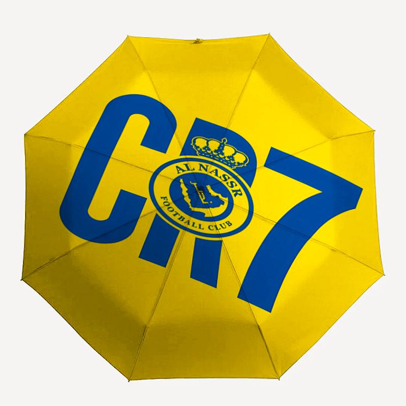 1 pezzo Squadra di Calcio (27) Ombrello, Protezione Solare e Schermatura UV. Ha Otto Stecche Robuste per l'Uso all'Aperto ed è il Regalo Perfetto