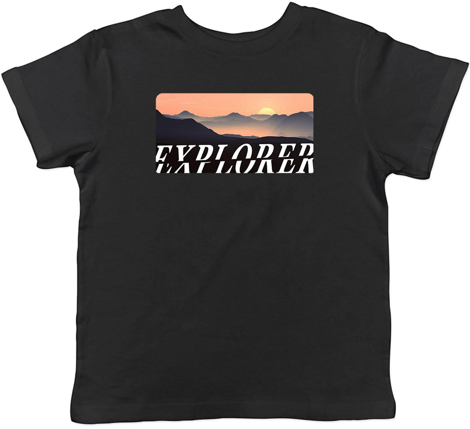 Explorer Childrens Kids T-Shirt Boys Girls 130