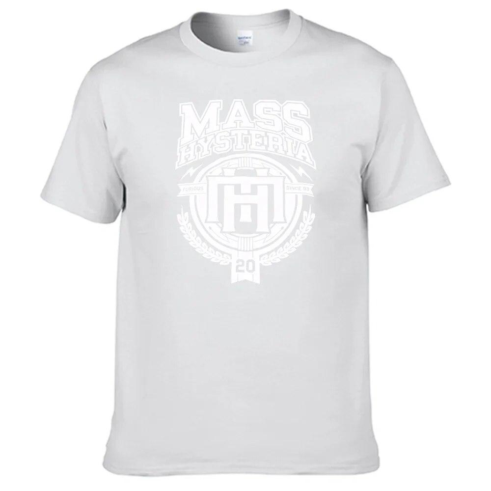 

Футболка Mass Hysteria унисекс, 100% хлопок, женская рубашка унисекс, лидер продаж N026 S
