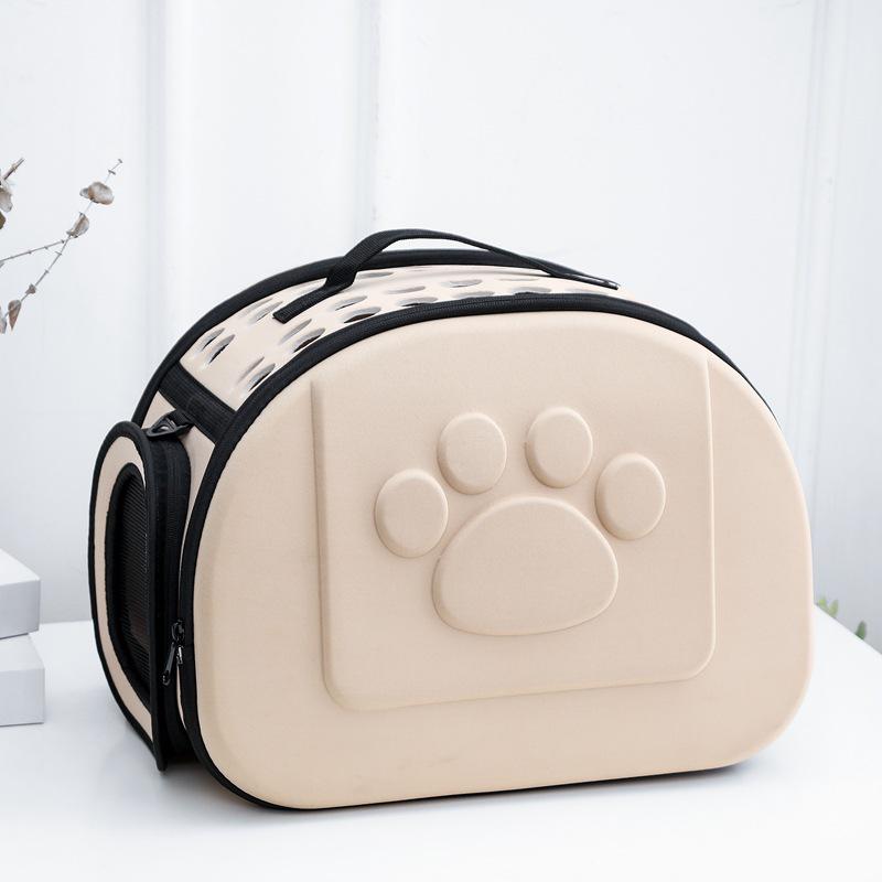 Foldable Solid Color Breathable Cat Backpack