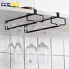 Hanging Punch-free Wine Glass Storage Rack for Household Champagne Glass Storage Rack Metal Multi-functional Inverted Drain Rack