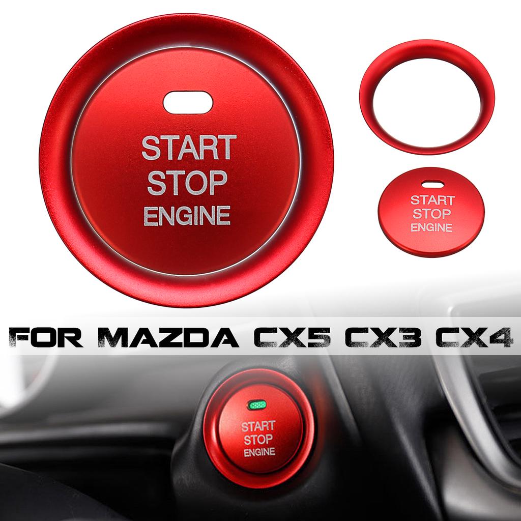 Console Engine Start Stop Push Button Switch Cover Trim For Mazda Cx5 Cx3 Cx4 Buy At A Low Prices On Joom E Commerce Platform