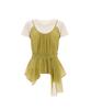 PAIGEFLYNN T-Shirt Bustier Scarf 3-Piece Set_P6Bse017C