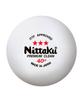 Nittaku míček na stolní tenis 3 Star Premium Clean 1 Dozen NB1701 White 40 mm