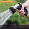 Water Spray Gun High Pressure Metal Water Spray Gun Rust Prevention with Rubber Handle for Car Garden Lawn Wash for Cleaning