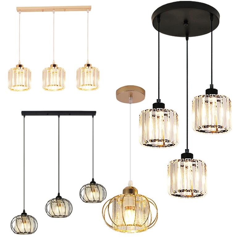 Crystal Ceiling Light Corridor Ceiling Lamp Luxury Balcony Aisle Foyer Kitchen Ceiling Pendant Light Hanging Chandelier Crystal