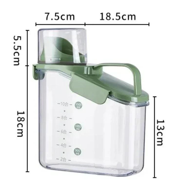 Sealed Storage Tank, Capable of Storing Rice, Soybeans, Moisture-Proof, and Mold Proof Cereal Food Storage Kitchen Supplies