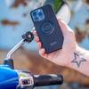 SP CONNECT Mirror Mount SPC+ | Motorcycle Mirror Smartphone Mount | 53136 Black/White