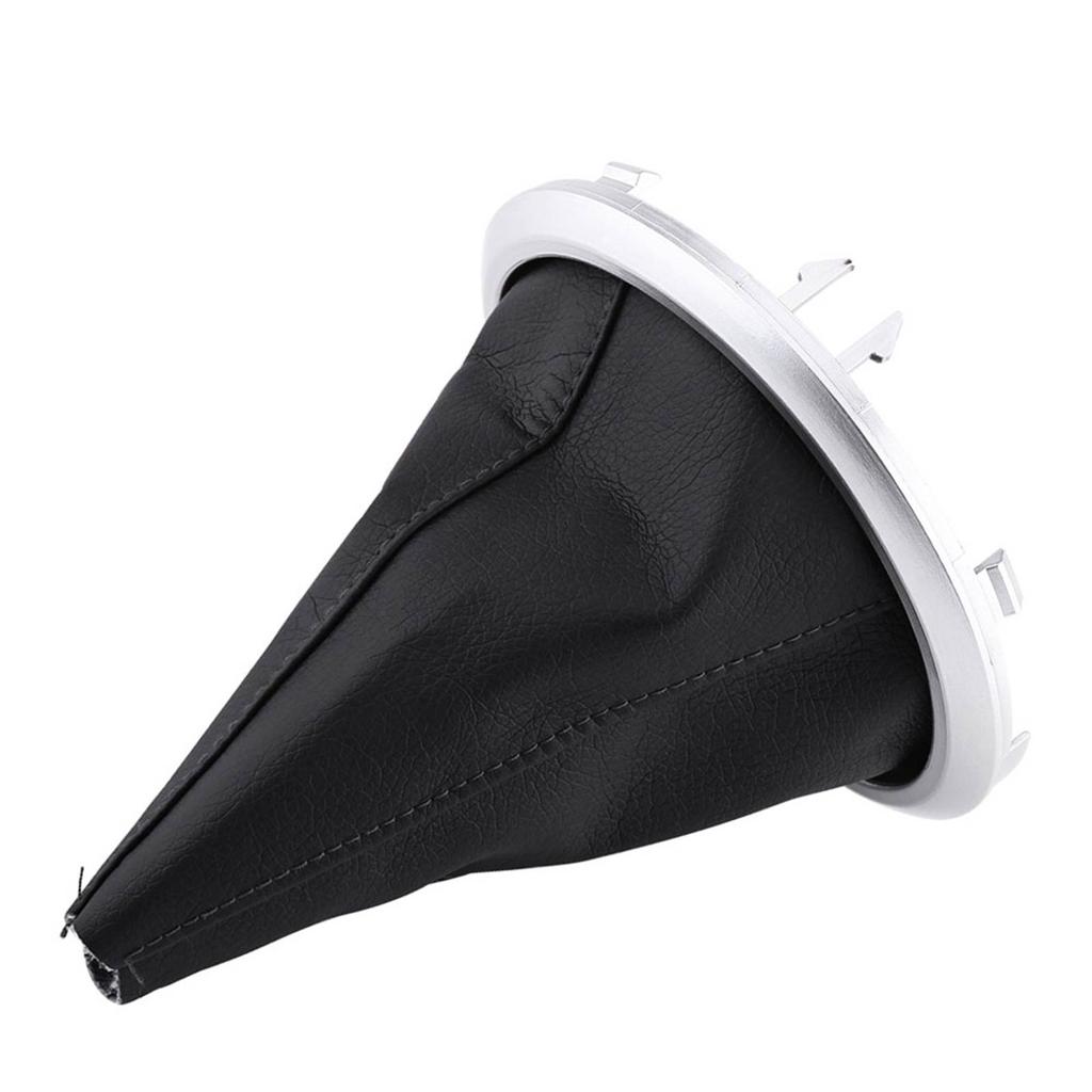 Car Black Manual Transmission Shift Lever Frame Boot Cover Fit For Suzuki Swift SX4 2005 2010