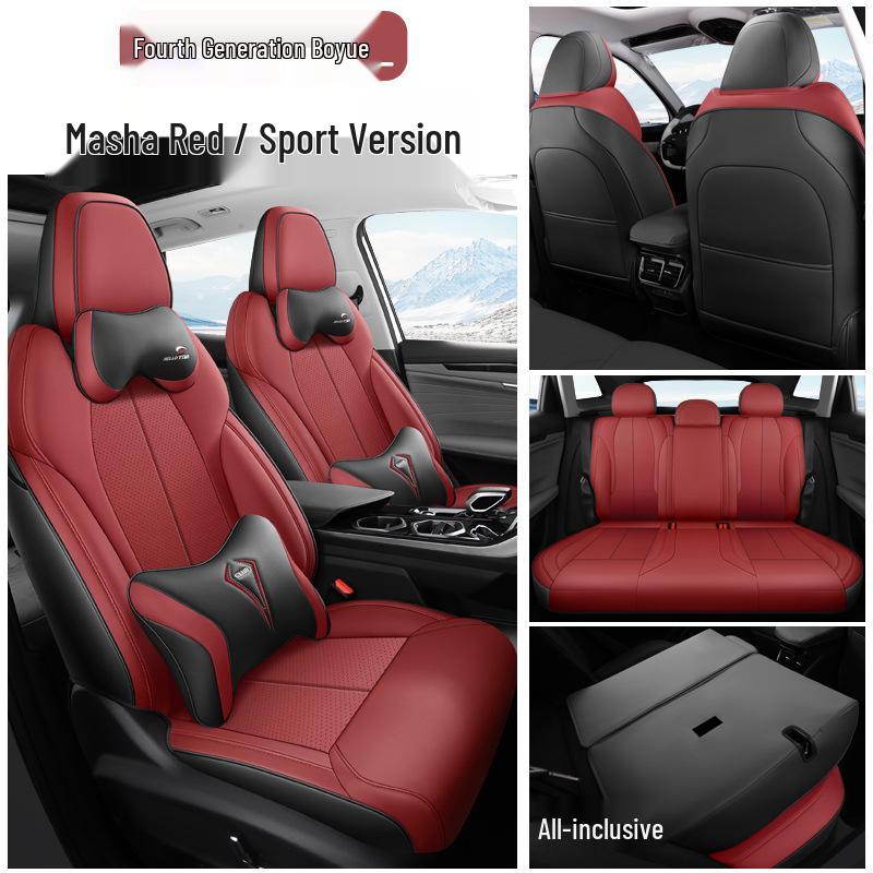 Compatible Seat Covers for 25 Geely Boyue L Models - Full Coverage, All-Season Cushions for 24 Models