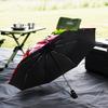 Fantasy Creatures Hotel  Umbrella Folding Umbrella, Automatic Umbrella 8-Frame for Travel, Camping Use Gift for Halloween Christmas