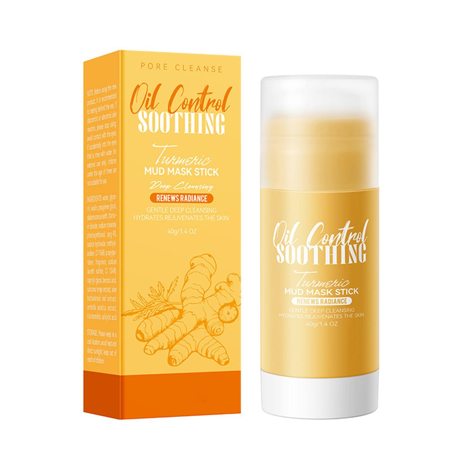 

Твердая маска для лица персикового цвета, твердая грязевая маска-стик, мягкая увлажняющая очищающая мазь, ароматная грязевая пленка-стик 40 г One Size жёлтый