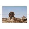 Giza Egypt Metal Sign Kitchen Garage Decoration Mural Character Plaques Tin Sign Poster