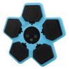 Music Boxing Machine Wall Mounted Rechargeable Bluetooth Electronic Boxing Target for Kids Home Gym Blue