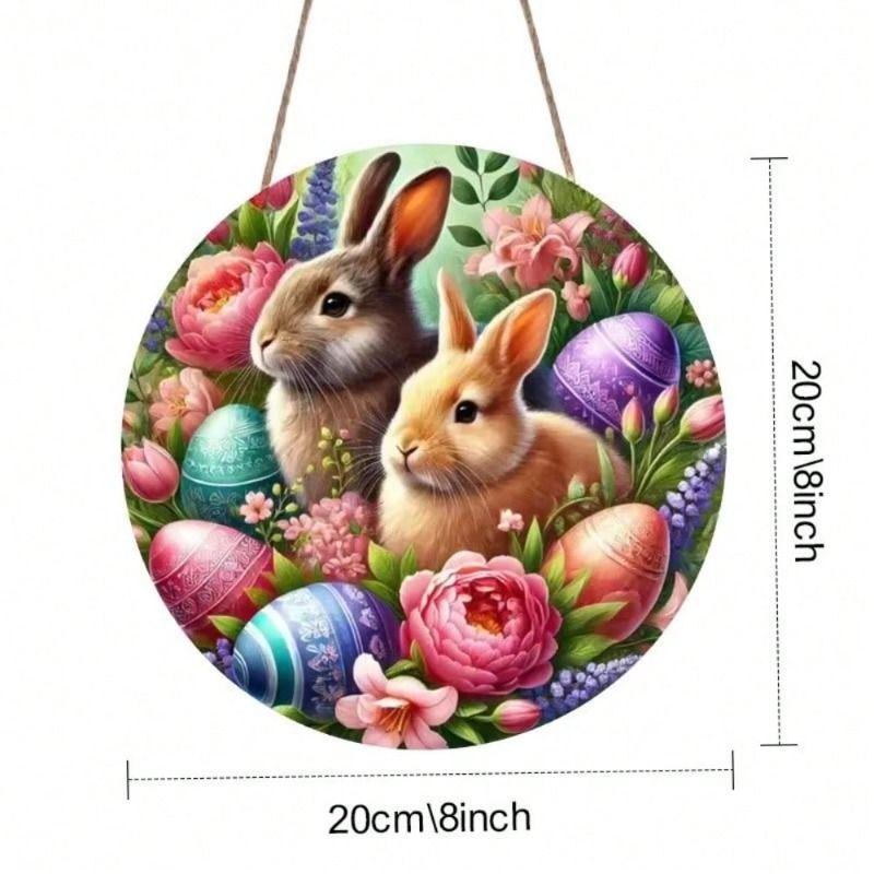 Decorative Metal Wall Art Sign 20x20 Cm Tin Painting