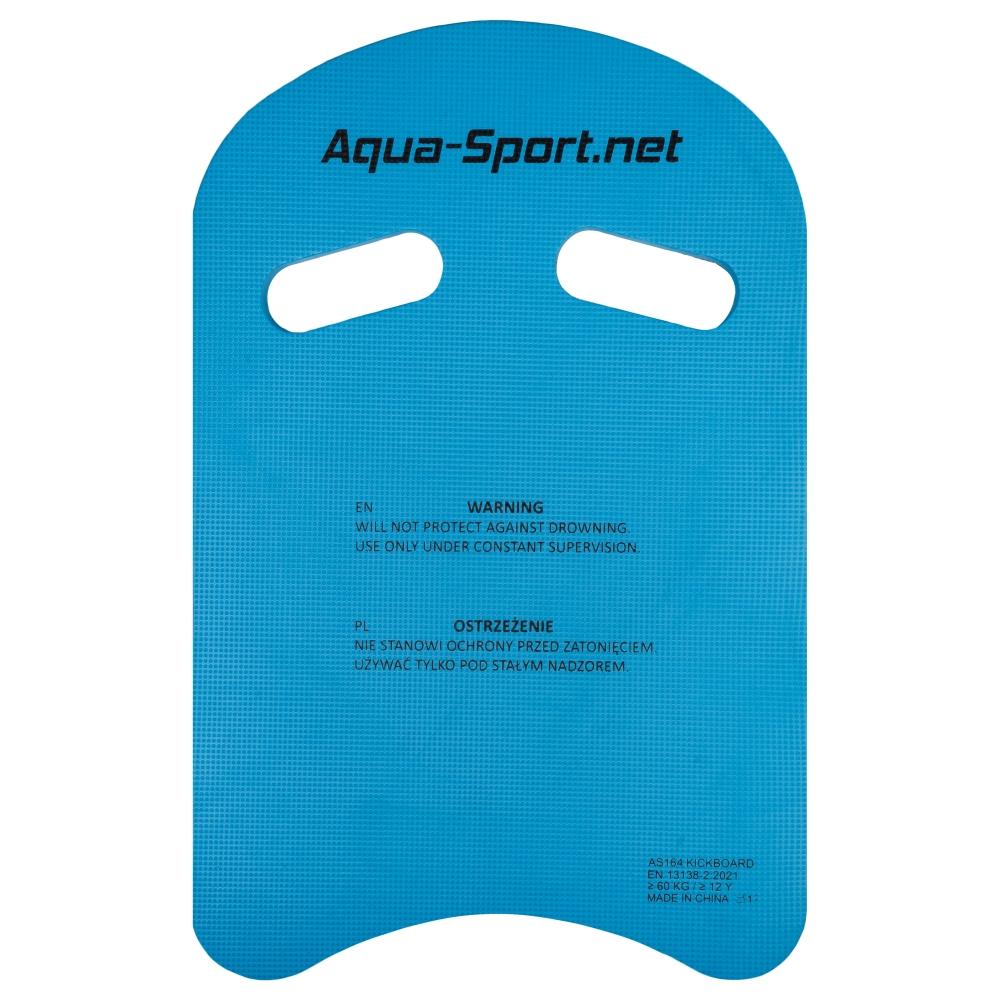 Aqua-Sport Deska Do Pływania Kickboard Club Blue As1640 Size 41,5X28,5X2,6Cm