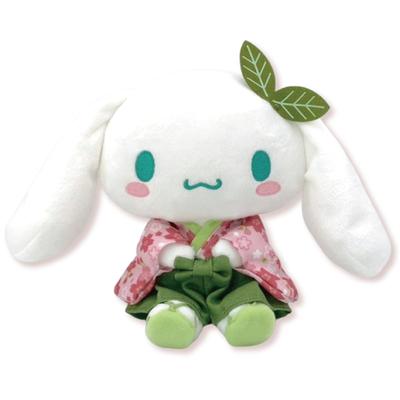 Nakajima Corporation Sanrio Charaktere Matcha Kimono Cinnamoroll Plüschtier S 204226-24 H15 x B11 x T6cm