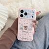 Cartoon Bear & Rabbit iPhone 15/17/16 Pro Max Anti-Drop Case