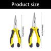 Precisions Metal Jewelry Pliers Tool with Ergonomic Nonslip Grip for DIY Crafts and Small Component Repairs
