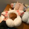 Small Bow-knot Winter Ear Warmer Soft Plush Plush Ear Protectors  Winter Outdoor