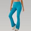 Women's High Waist Slimming Flare Yoga Pants - Butt Lifting Cropped Fitness & Running Trousers