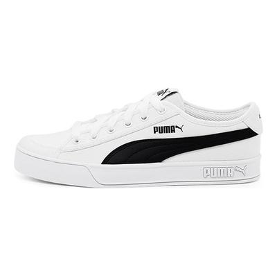 Smash V2 Vulc CV White Black Unisex Sneakers 365968-02